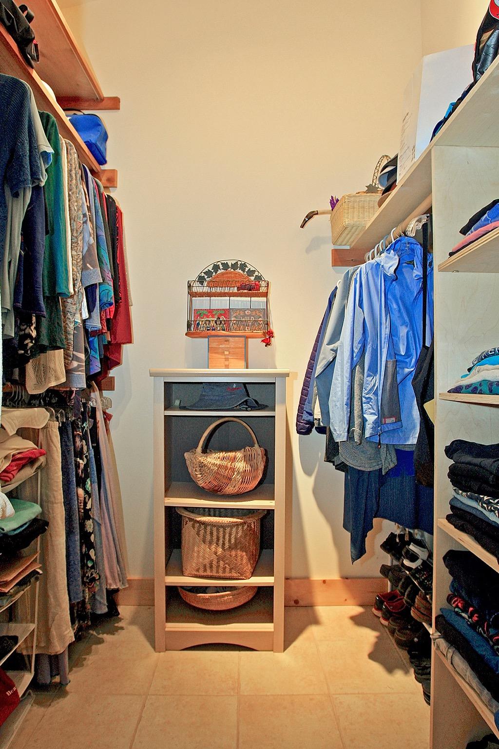 398 George Reed Lane Northwest Floyd, VA 24091 - Photo 46 of 61 a view of walk in closet with clothes and shoes