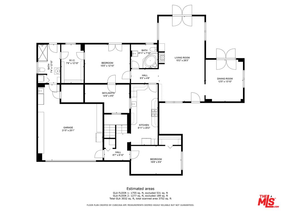 7770 Firenze Avenue Los Angeles, CA 90046 - Photo 30 of 32 a picture of a floor plan