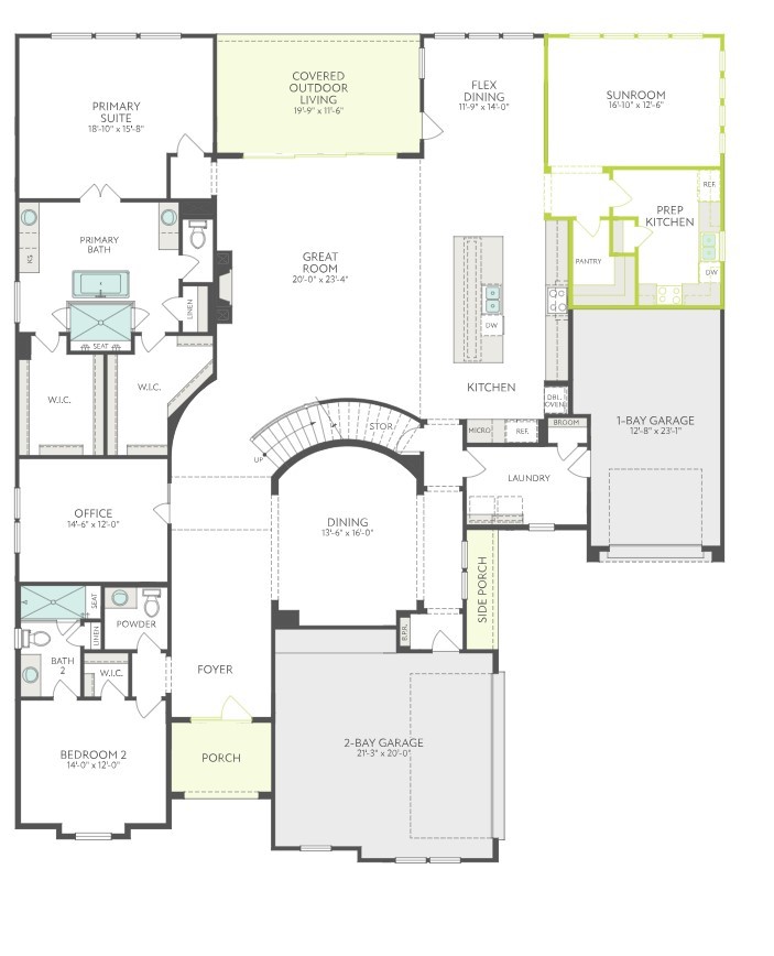 11911 Golden Cove Rosharon, TX 77583 - Photo 2 of 14 a picture of a bathroom with a sink and a mirror