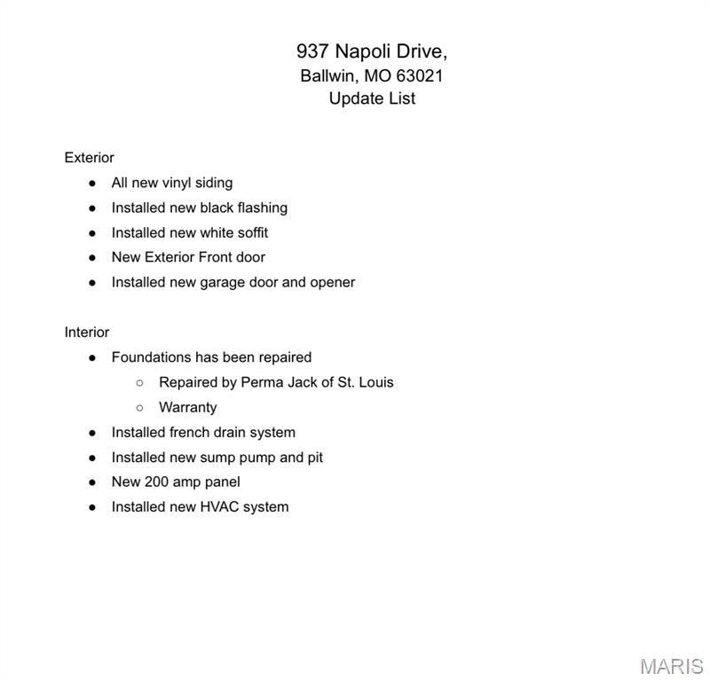 937 Napoli Drive Ballwin, MO 63021 - Photo 4 of 38