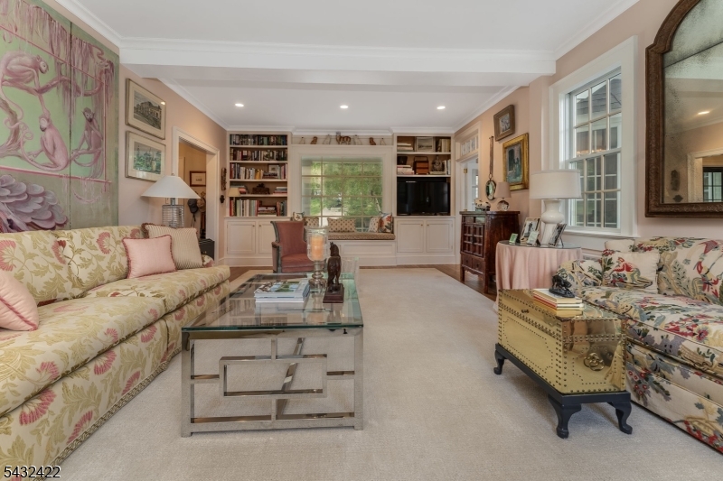 11 New Street Mendham, NJ 07945 - Photo 14 of 35 a living room with furniture and a large window