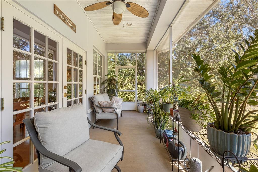 11951 Sheldon Road Tampa, FL 33626 - Photo 34 of 51 a balcony with furniture and a potted plant