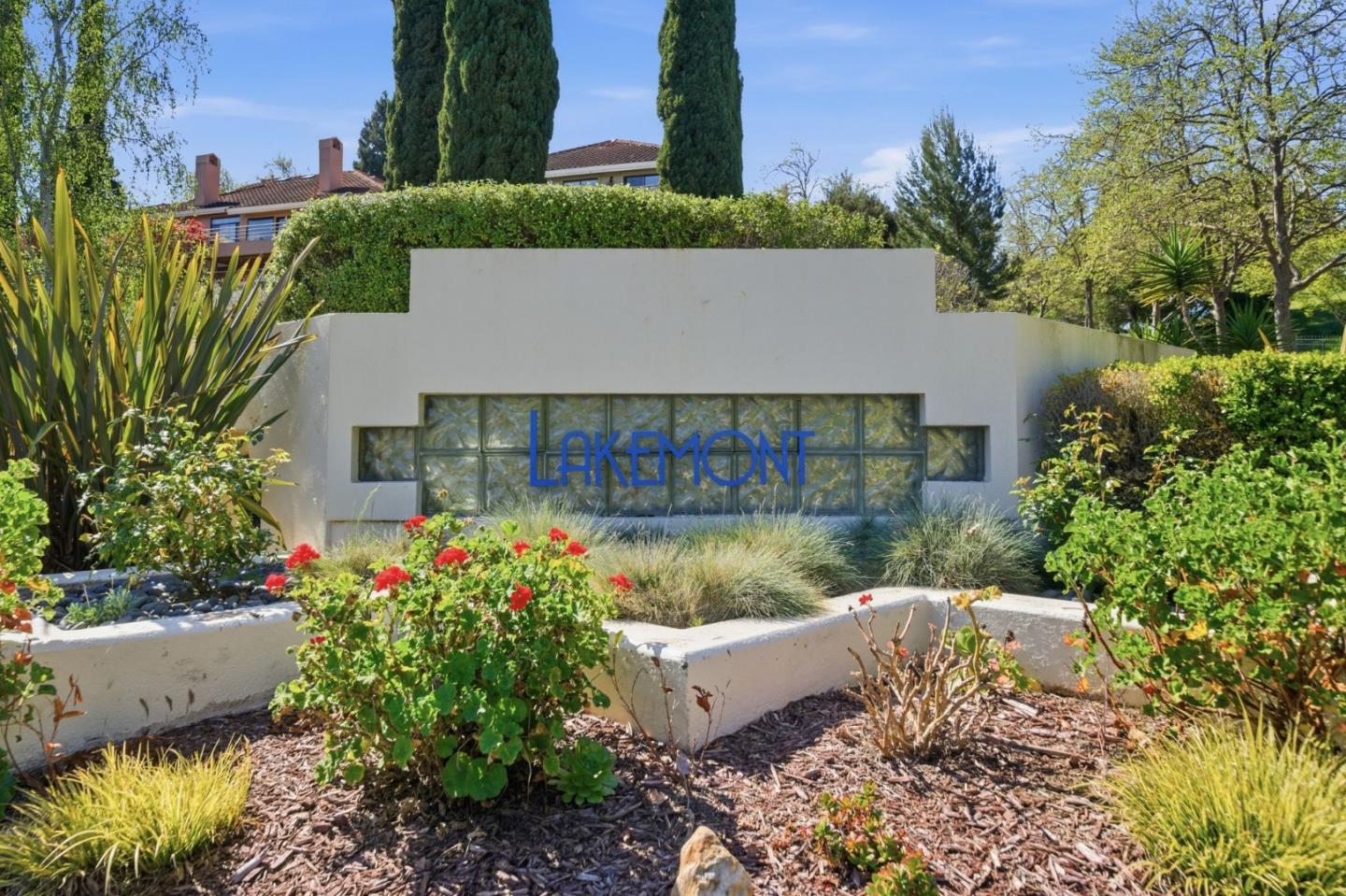3030 Lakemont Drive, Unit 3 San Ramon, CA 94582 - Photo 33 of 43 a view of a house with a yard and garden