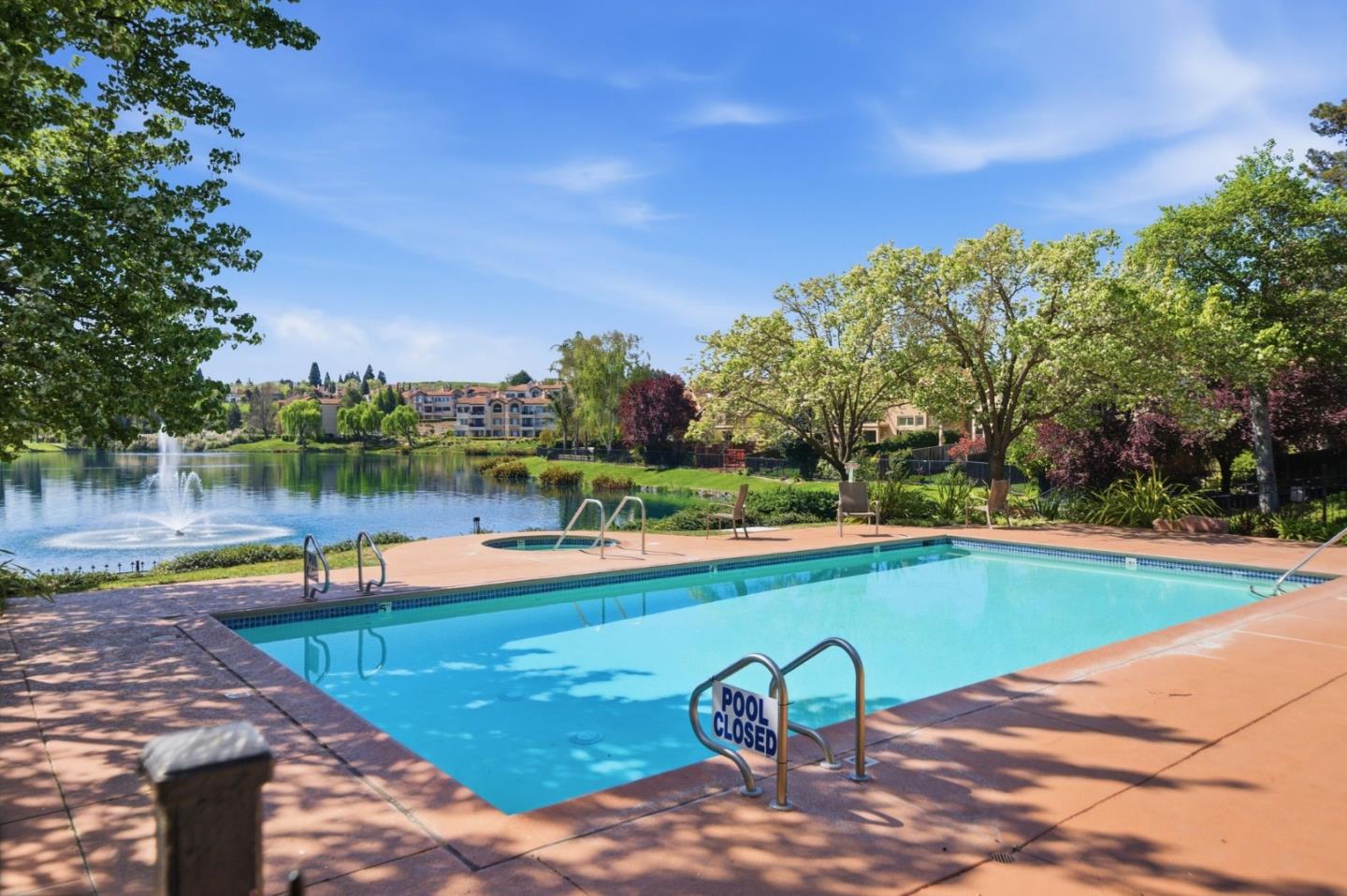 3030 Lakemont Drive, Unit 3 San Ramon, CA 94582 - Photo 37 of 43 a view of a swimming pool with a yard