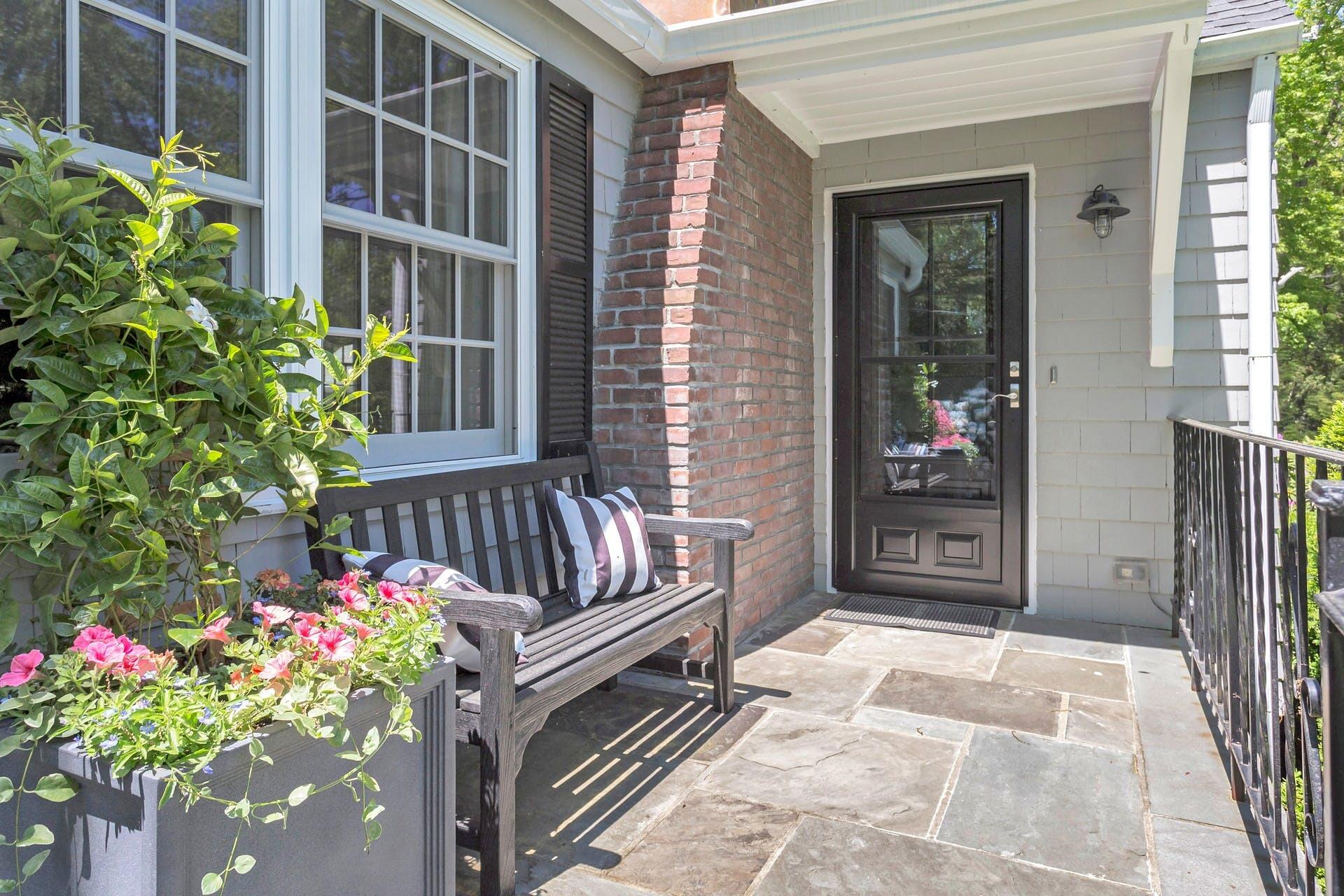 31 Range Road Rowayton, CT 06853 - Photo 3 of 24 a view of two chairs in the balcony