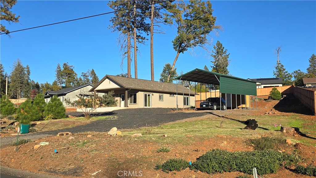 6396 Diamond Paradise, CA 95969 - Photo 3 of 36 a view of a house with snow on the road
