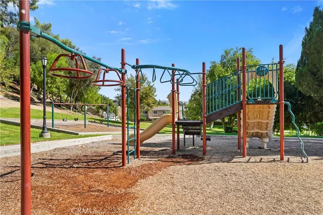 a view of outdoor space with seating