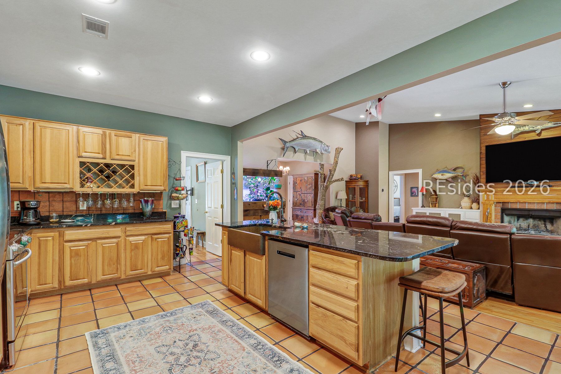7724 Bees Creek Road Ridgeland, SC 29936 - Photo 15 of 82 Through Kitchen to Front Door