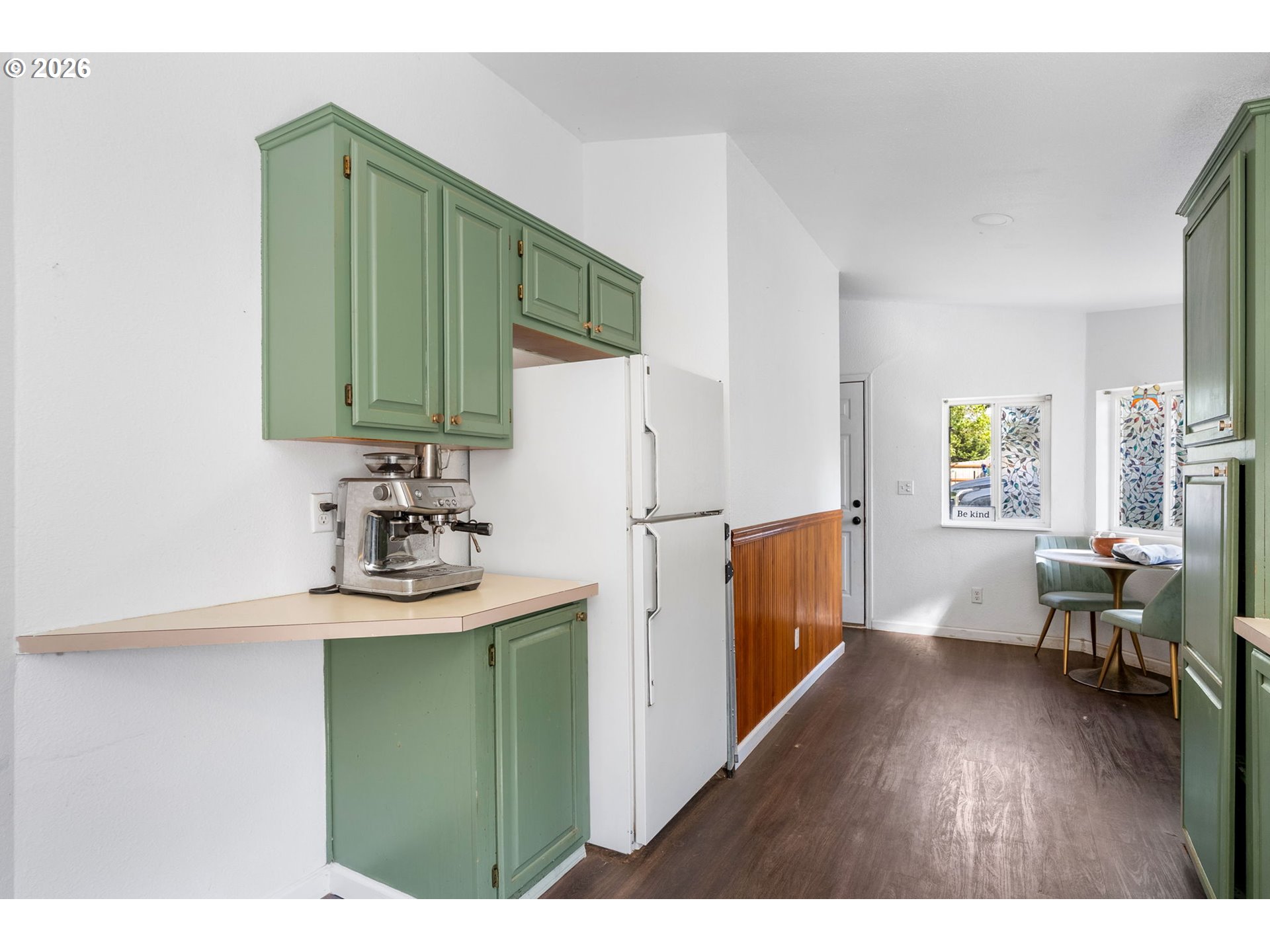 11 2nd Street Carson, WA 98610 - Photo 13 of 40 a kitchen with a sink cabinets and wooden floor