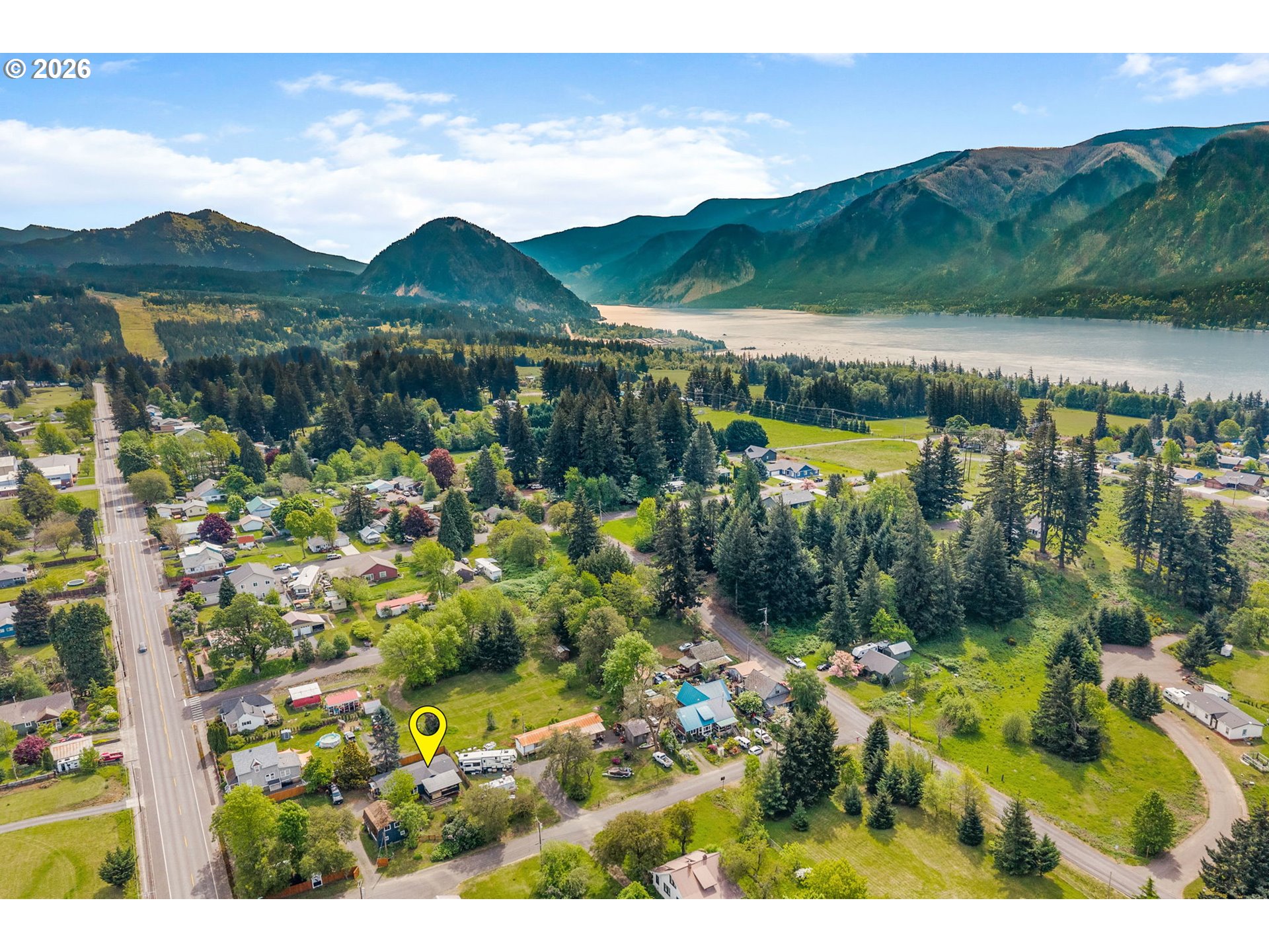 11 2nd Street Carson, WA 98610 - Photo 31 of 40 a view of lake with mountain