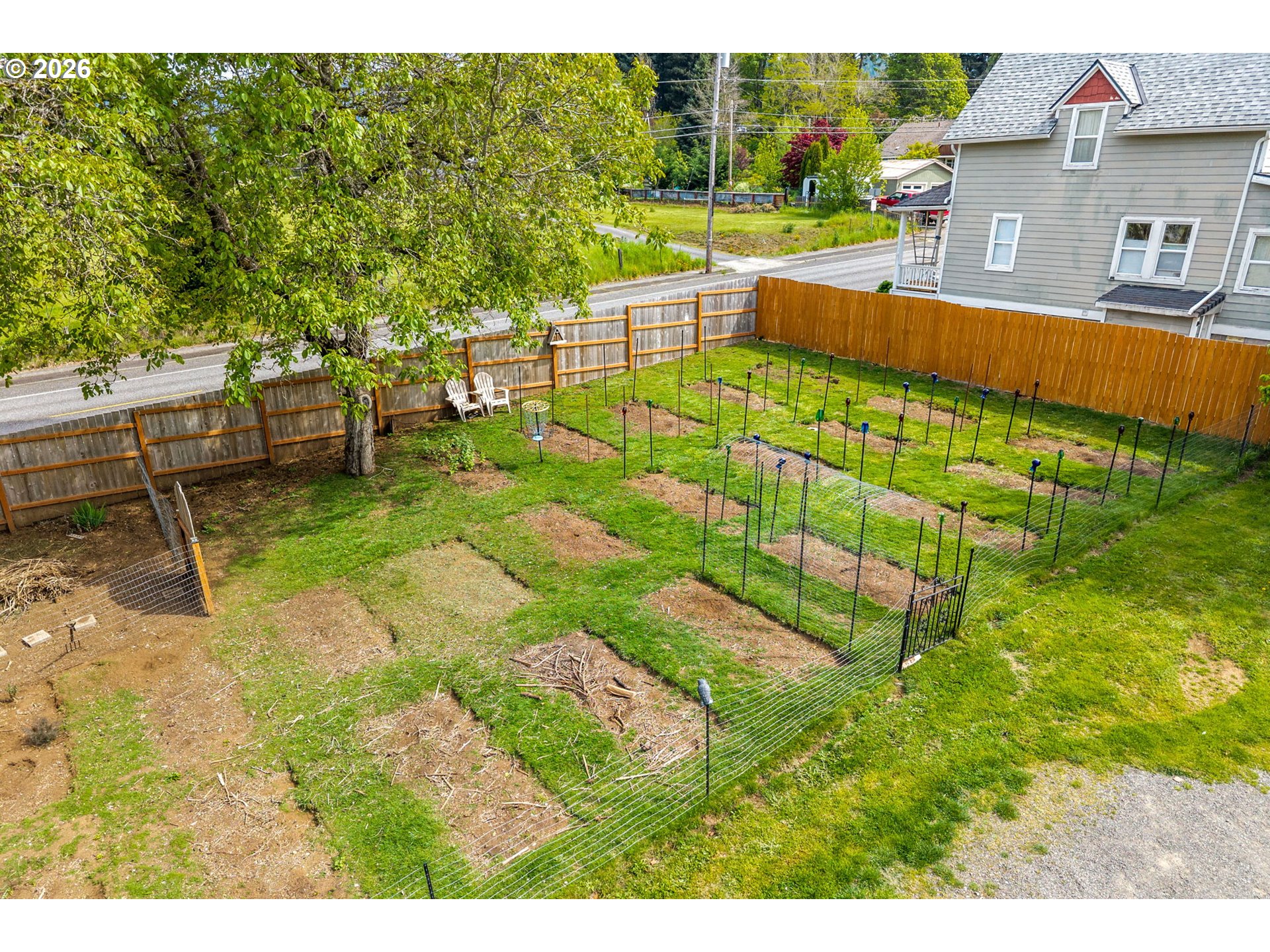 11 2nd Street Carson, WA 98610 - Photo 33 of 40 a view of a backyard with sitting area