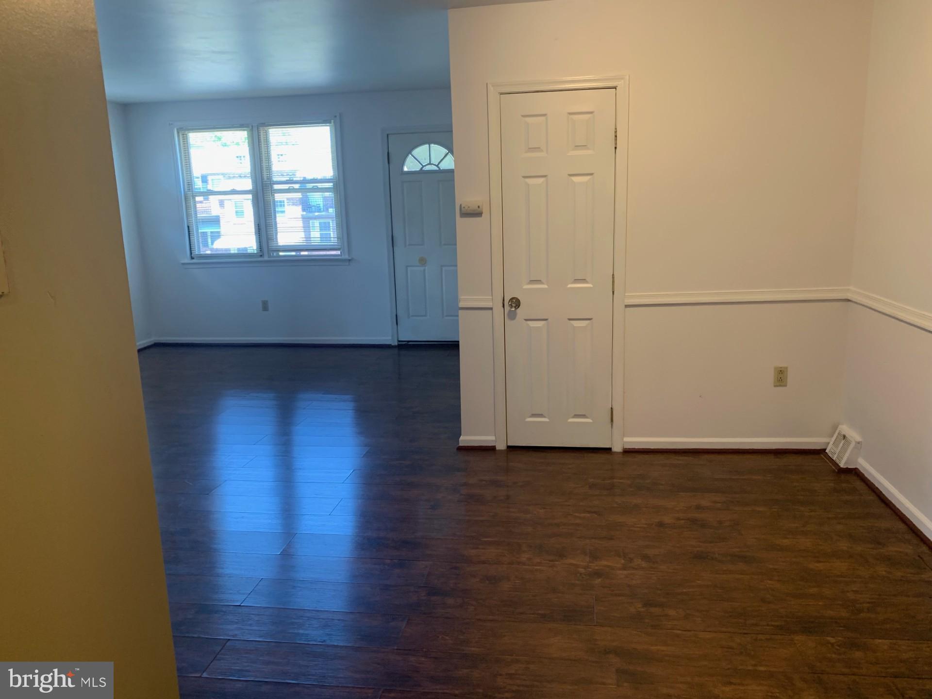 338 Beverly Boulevard Upper Darby, PA 19082 - Photo 12 of 24 View from kitchen to dining and living rooms