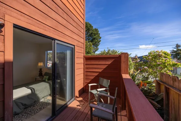 front view of a house with a street