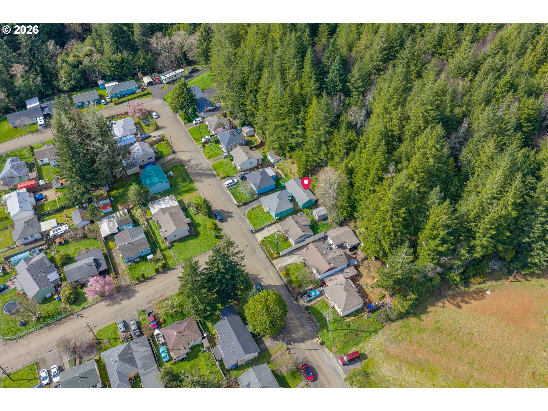 900 West 17th Street Coquille, OR 97423 - Photo 34 of 36 a view of aerial view of multiple house