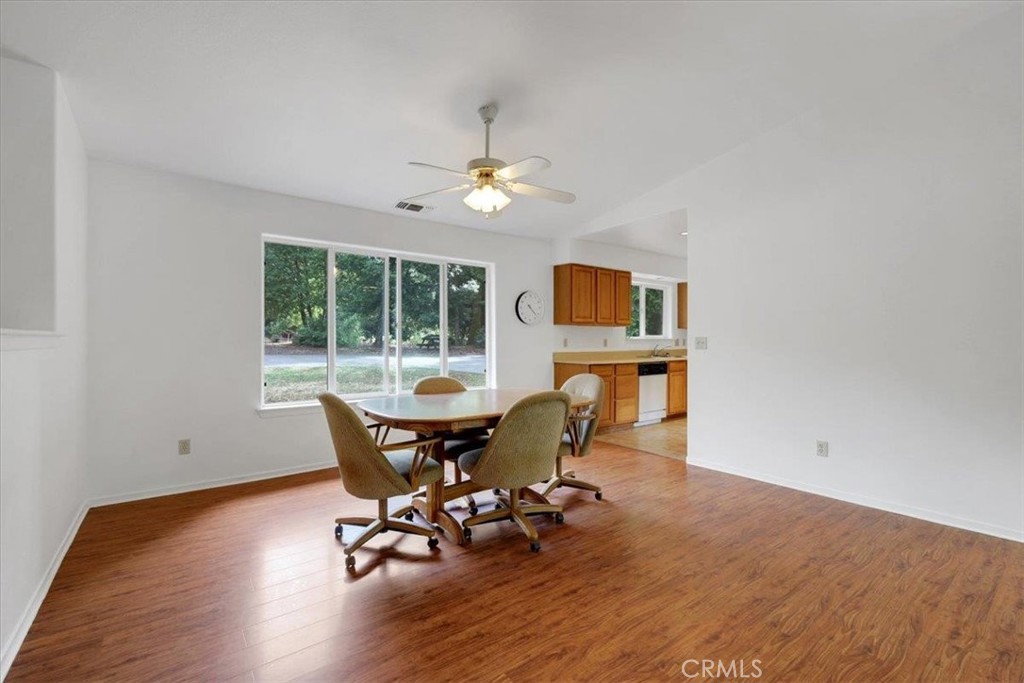 15721 Norcrest Lane Camptonville, CA 95922 - Photo 14 of 43 a view of a dining room with furniture window and wooden floor