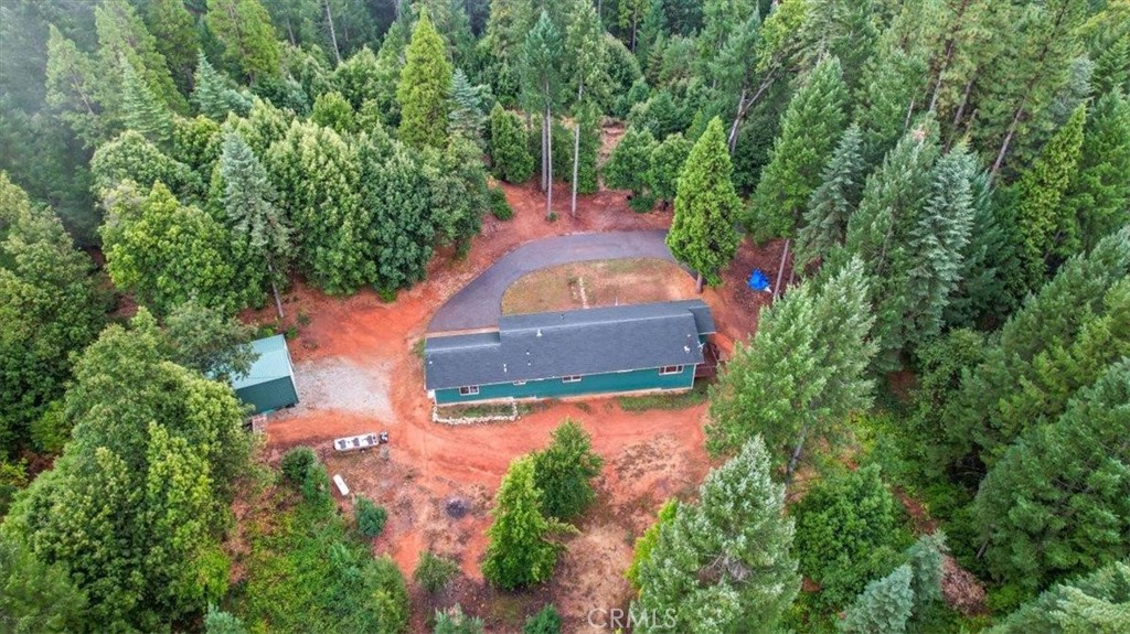 15721 Norcrest Lane Camptonville, CA 95922 - Photo 42 of 43 an aerial view of a house with a yard