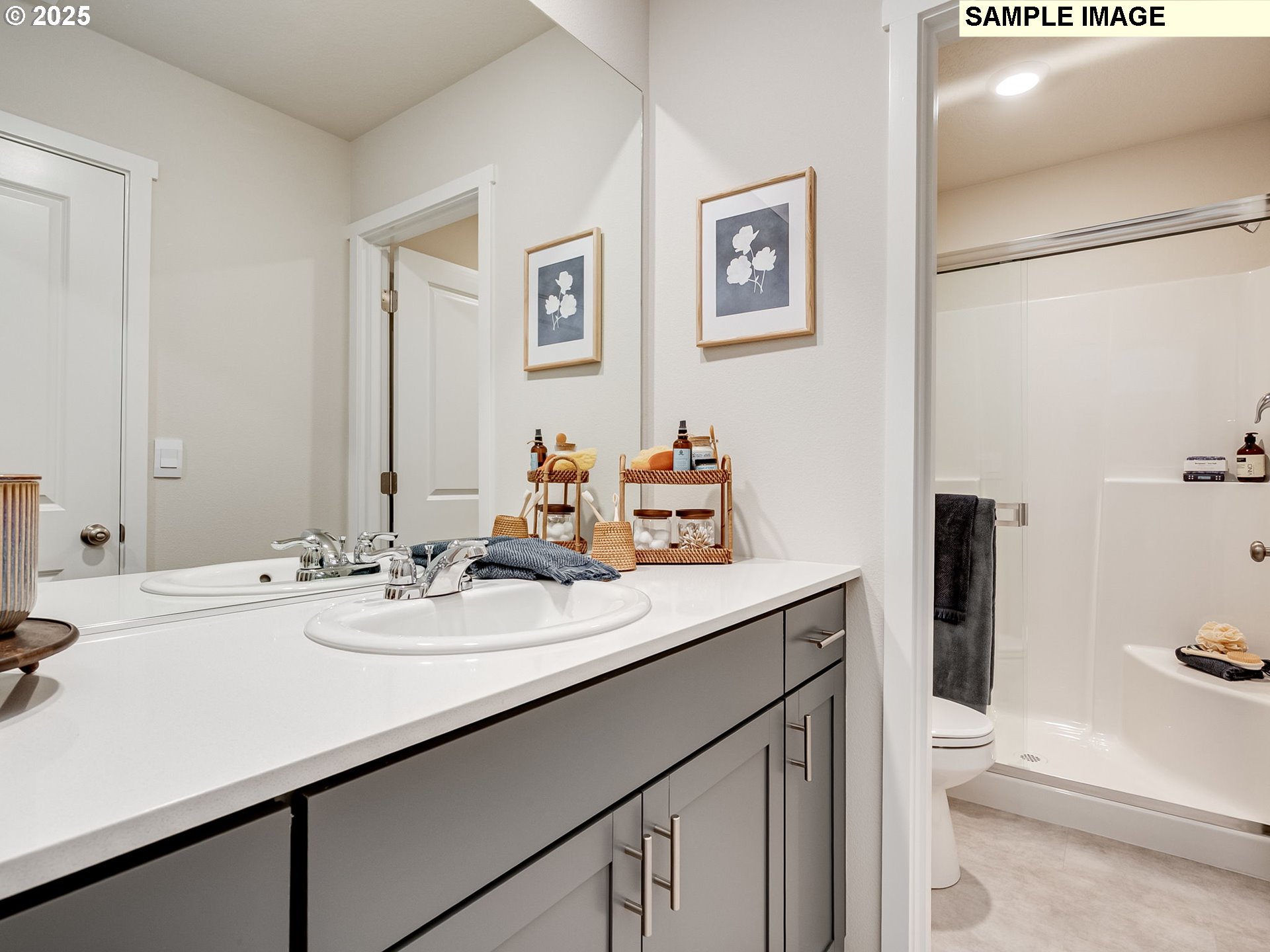 11112 Southeast Maxon Road Vancouver, WA 98664 - Photo 21 of 31 a bathroom with a sink a toilet and shower