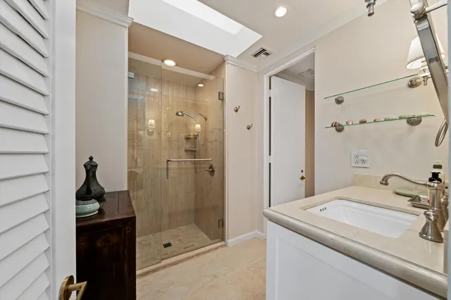 a room with storage and utility