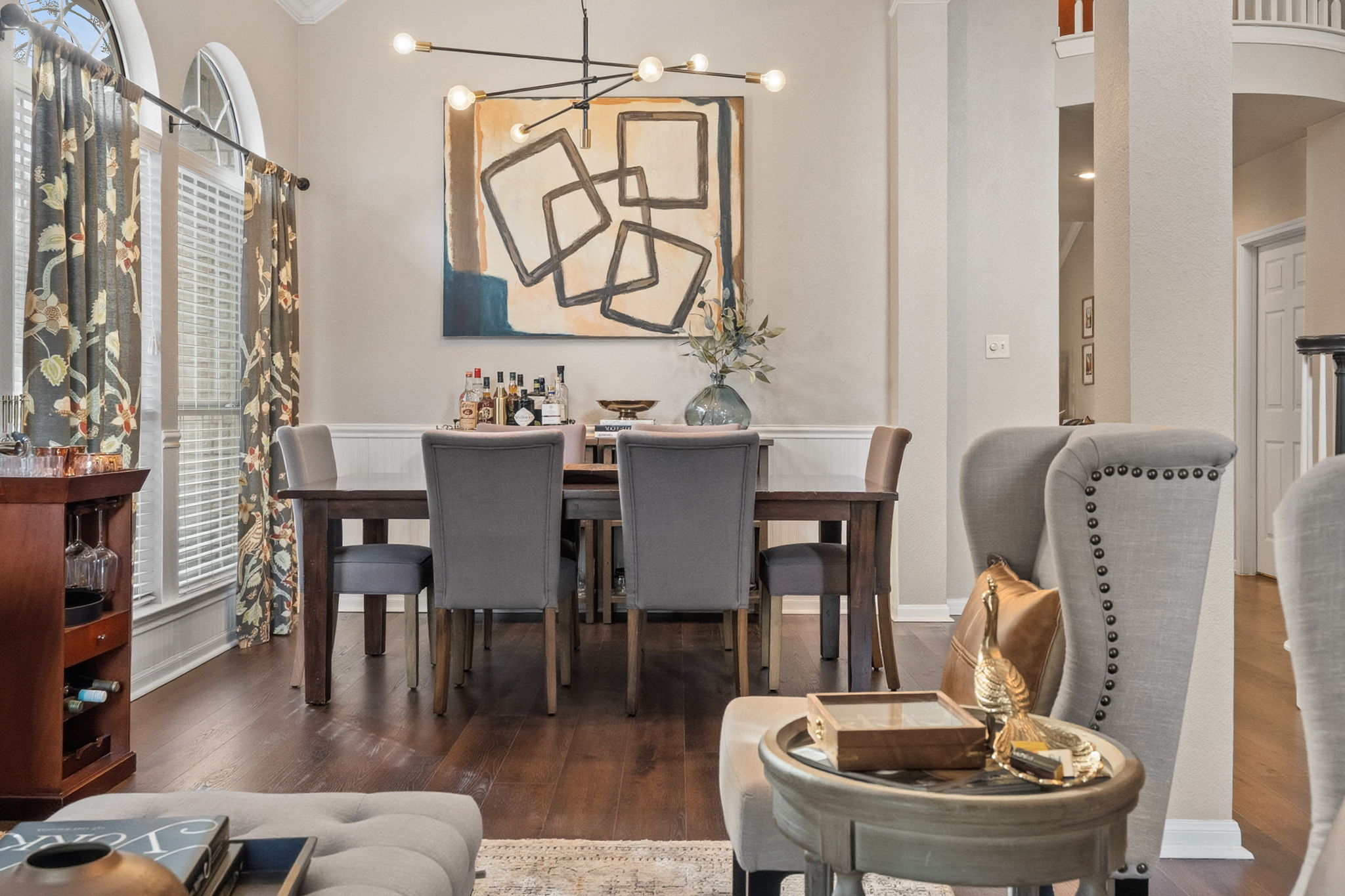 13208 Calf Roping Trail Austin, TX 78727 - Photo 13 of 40 Crown molding adds architectural detail throughout the front rooms.