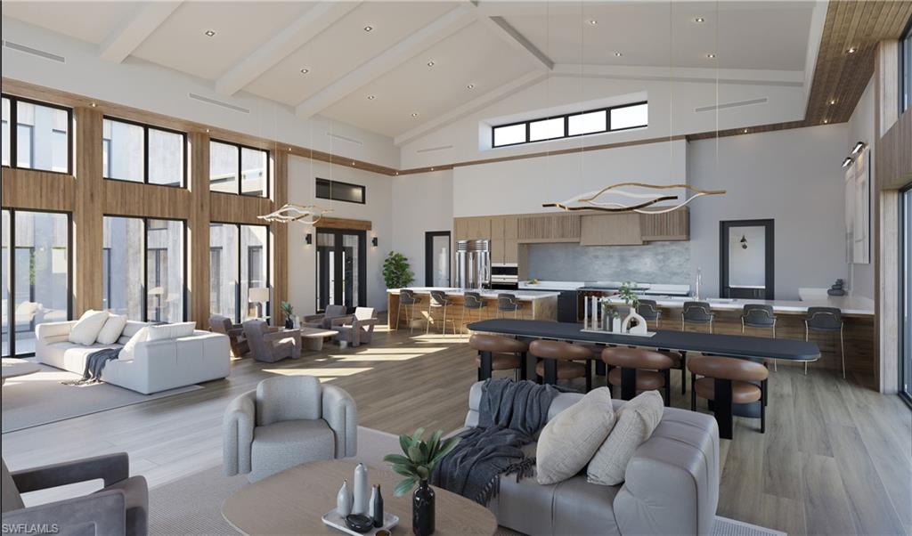 4161 3rd Avenue Southwest Naples, FL 34119 - Photo 3 of 13 a living room with furniture and a large window