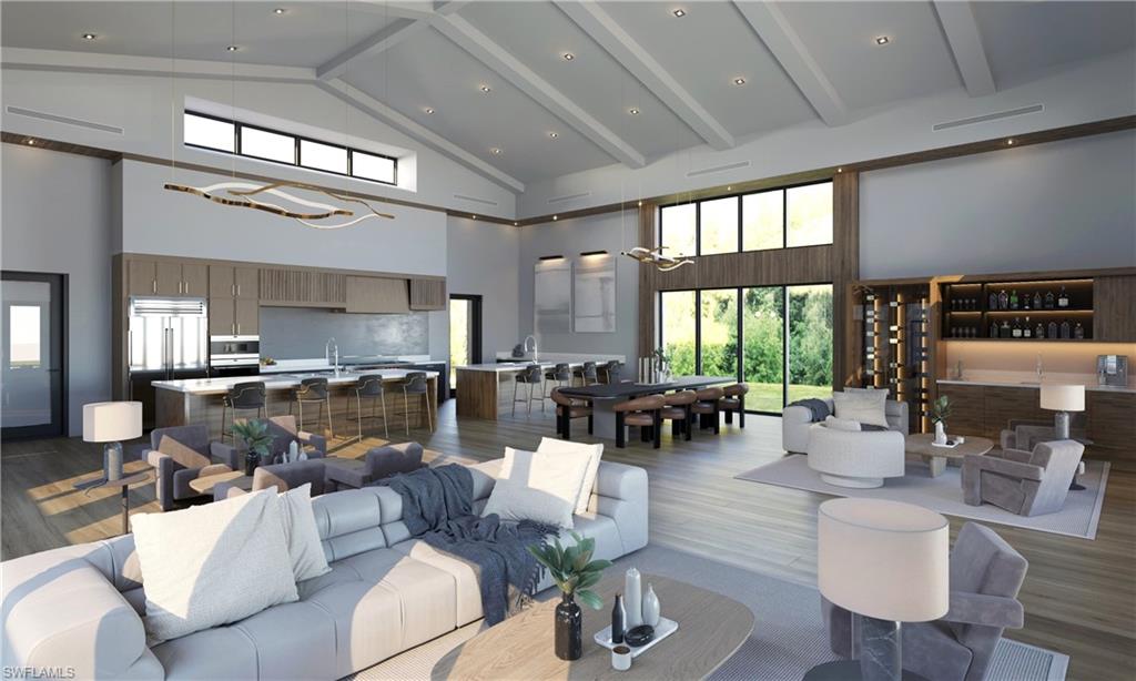 4161 3rd Avenue Southwest Naples, FL 34119 - Photo 4 of 13 a living room with furniture and a large window