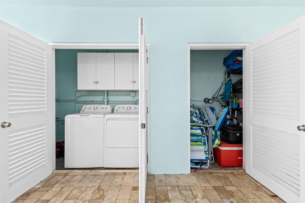 3321 Northeast 16th Court Fort Lauderdale, FL 33305 - Photo 41 of 41 a storage room with a washer and dryer
