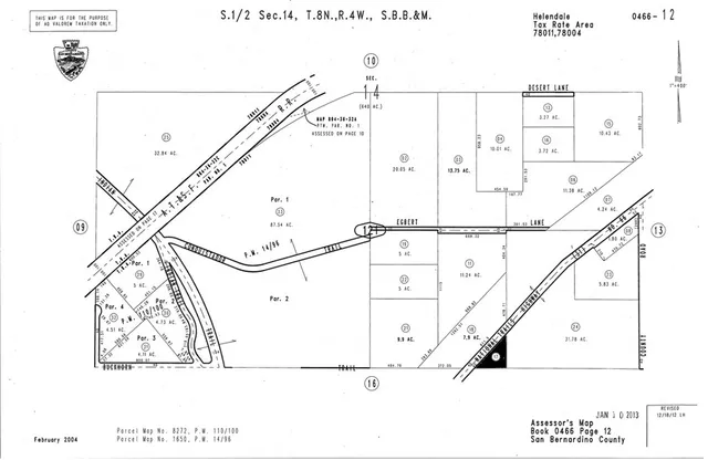 $22,000 | 0 National Trails Highway, Helendale, CA 92342