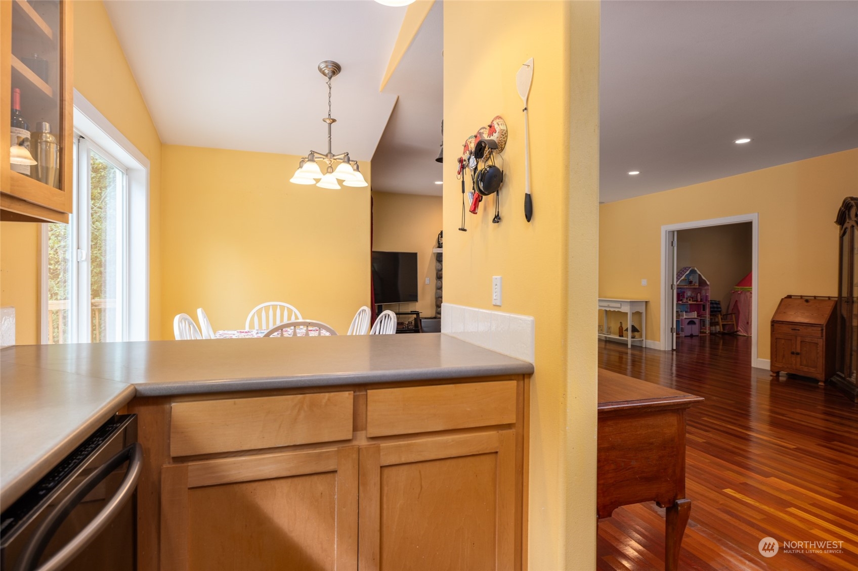 835 Alger Cain Lake Road Sedro-Woolley, WA 98284 - Photo 17 of 38 a kitchen with a sink and a refrigerator