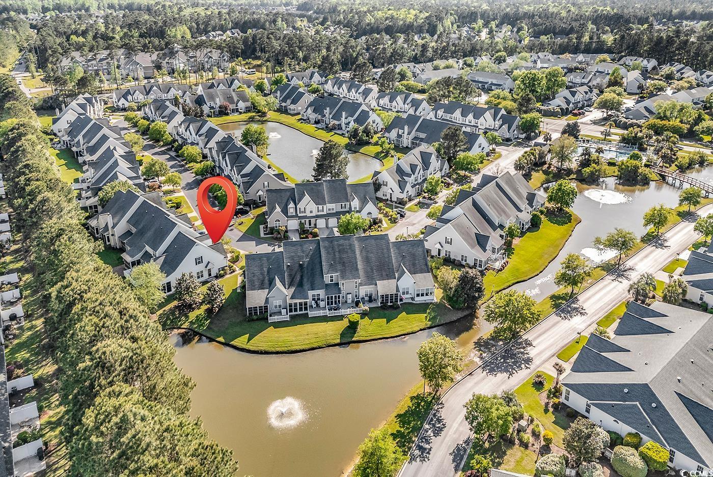 182 Wimbledon Way, Unit 182 Murrells Inlet, SC 29576 - Photo 32 of 37 Birds eye view of property with a residential view