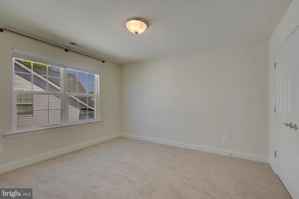 a view of empty room