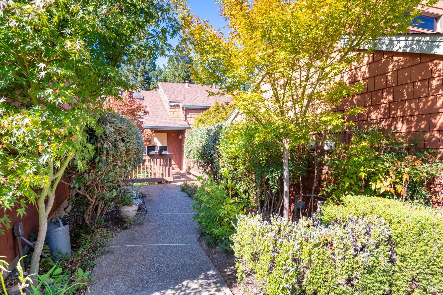 968 Arlene Way Novato, CA 94947 - Photo 2 of 32 a front view of a house with a yard and fountain