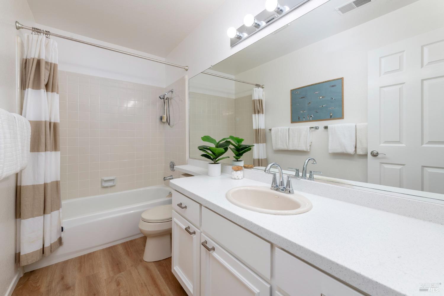 968 Arlene Way Novato, CA 94947 - Photo 21 of 32 a bathroom with a sink a toilet and shower