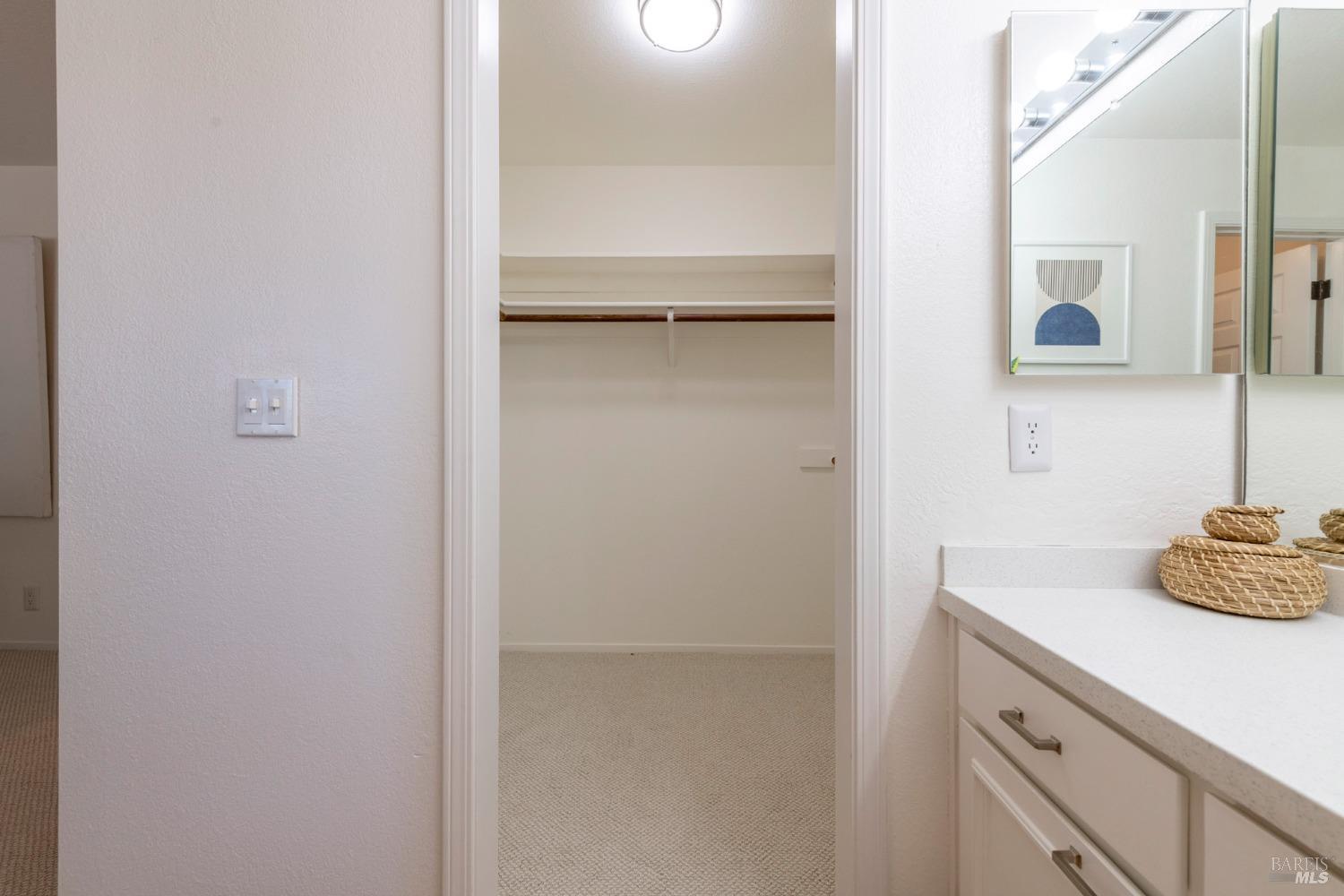 968 Arlene Way Novato, CA 94947 - Photo 27 of 32 a bathroom with a sink and a mirror