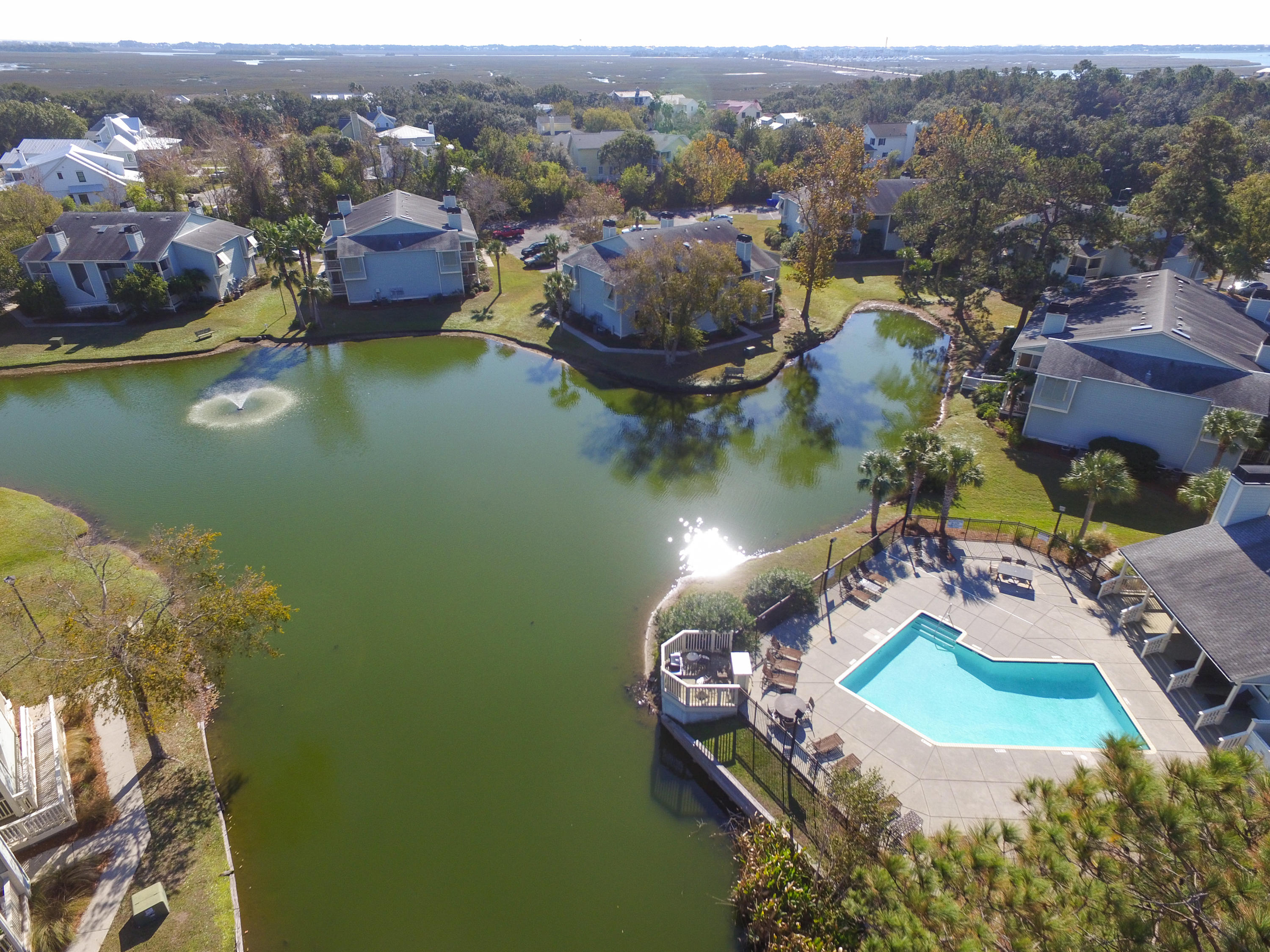 1481 Center Street, Unit 1303 Mount Pleasant, SC 29464 - Photo 18 of 20 Bay Club from above