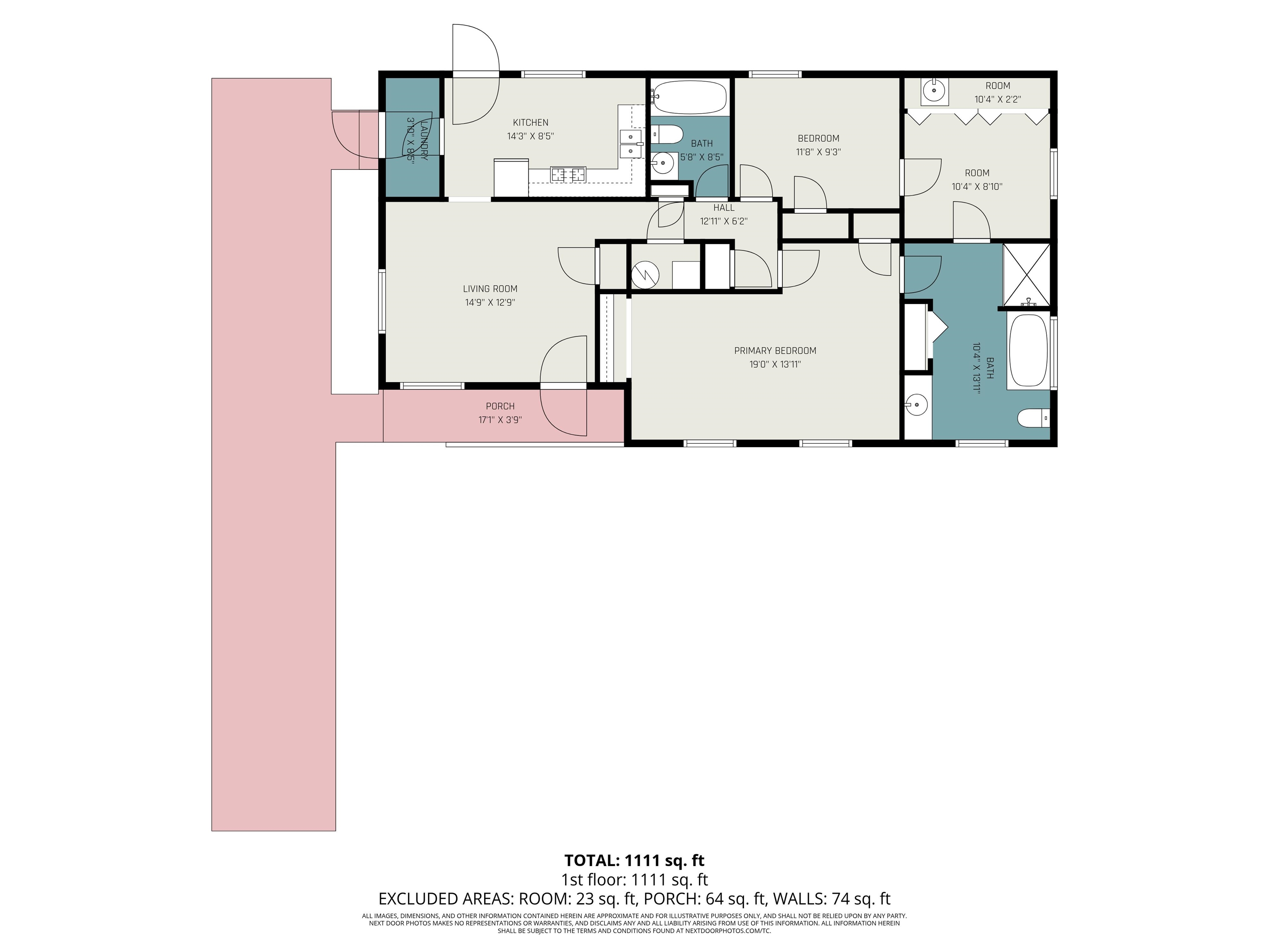 916 Brinkley Street Georgetown, SC 29440 - Photo 39 of 39 View of floor plan / room layout