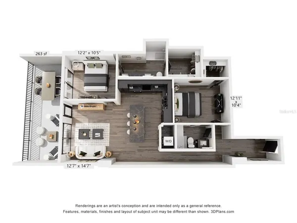 $3,663 | 221 Main Street North, Unit 808, St. Petersburg, FL 33716