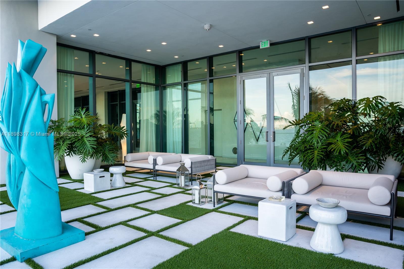 3131 Northeast 7th Avenue, Unit PH4903 Miami, FL 33137 - Photo 31 of 33 a outdoor space with furniture