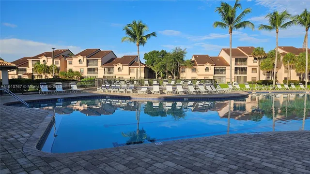 a view of houses with water