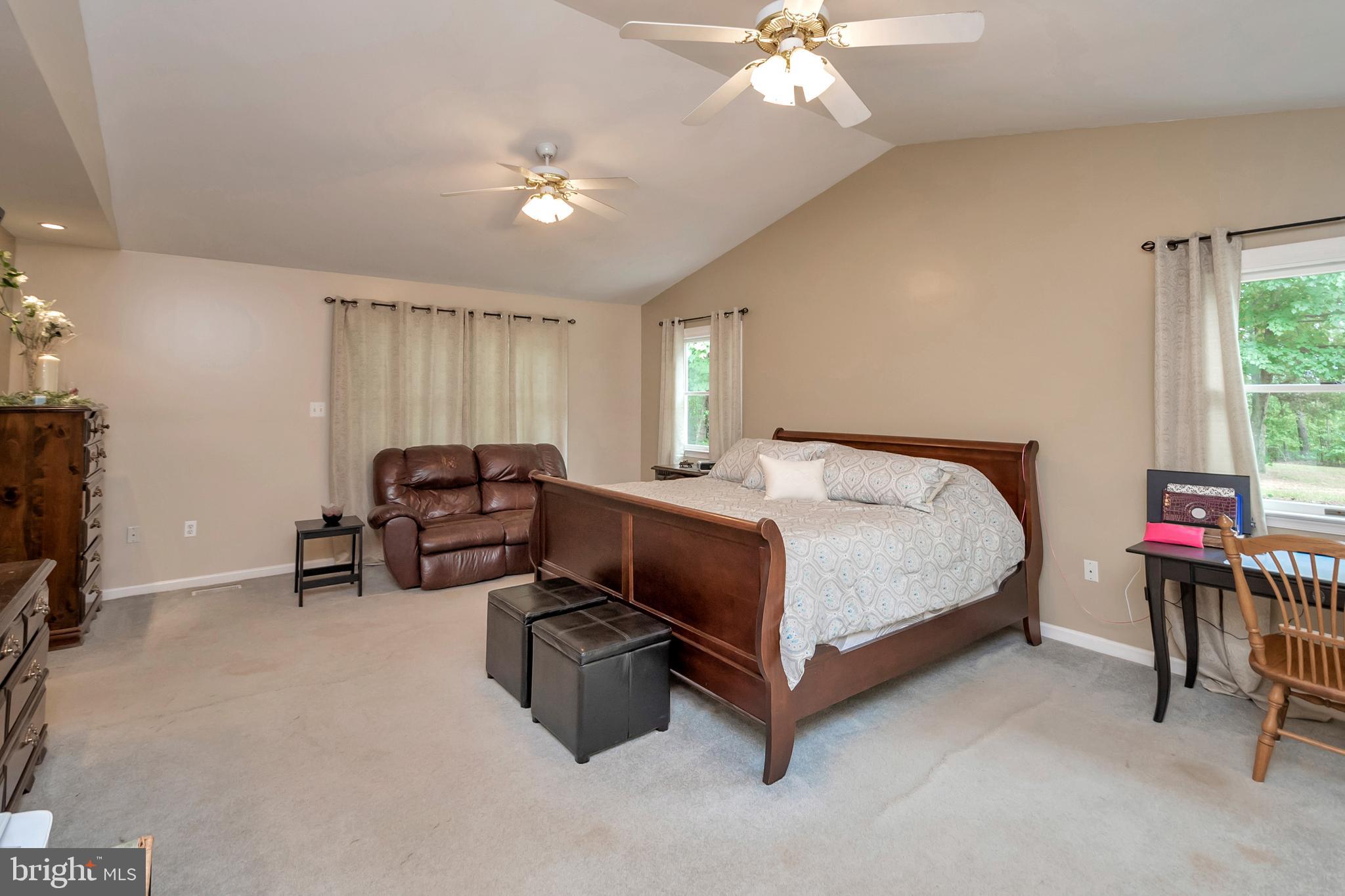 3513 Ensors Shop Road Midland, VA 22728 - Photo 19 of 54 Master Bedroom w/Vaulted Ceilings