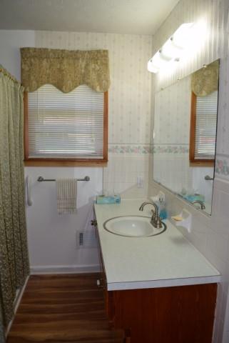 116 Black Road Dickson, TN 37055 - Photo 16 of 21 a bathroom with a sink and a mirror