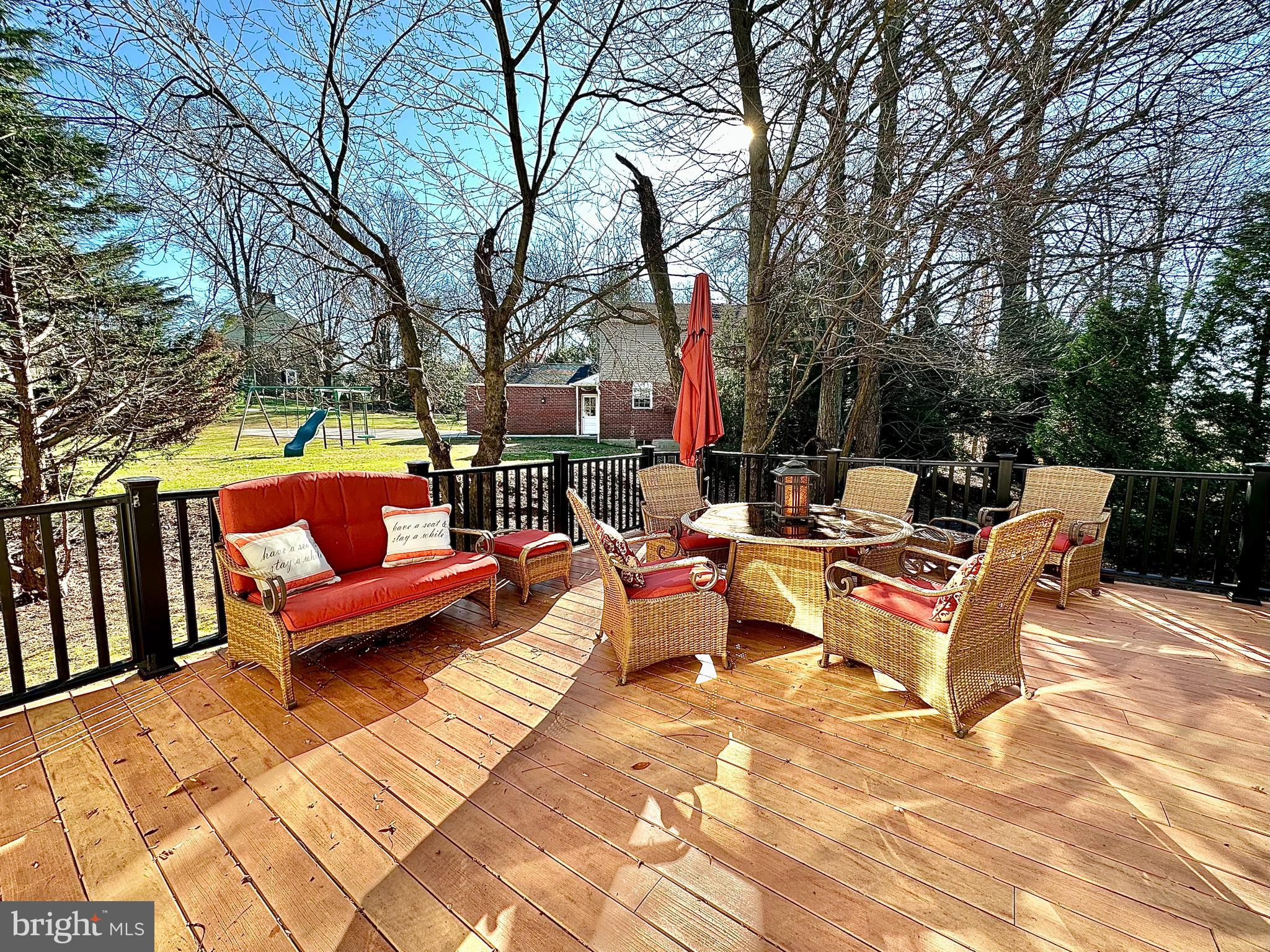 777 Kelli Lane Springfield, PA 19064 - Photo 60 of 68 Outback Deck with Trex Decking