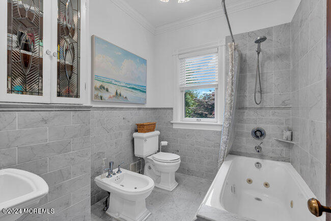116 Washington Avenue Spring Lake, NJ 07762 - Photo 17 of 26 a bathroom with a sink toilet and shower