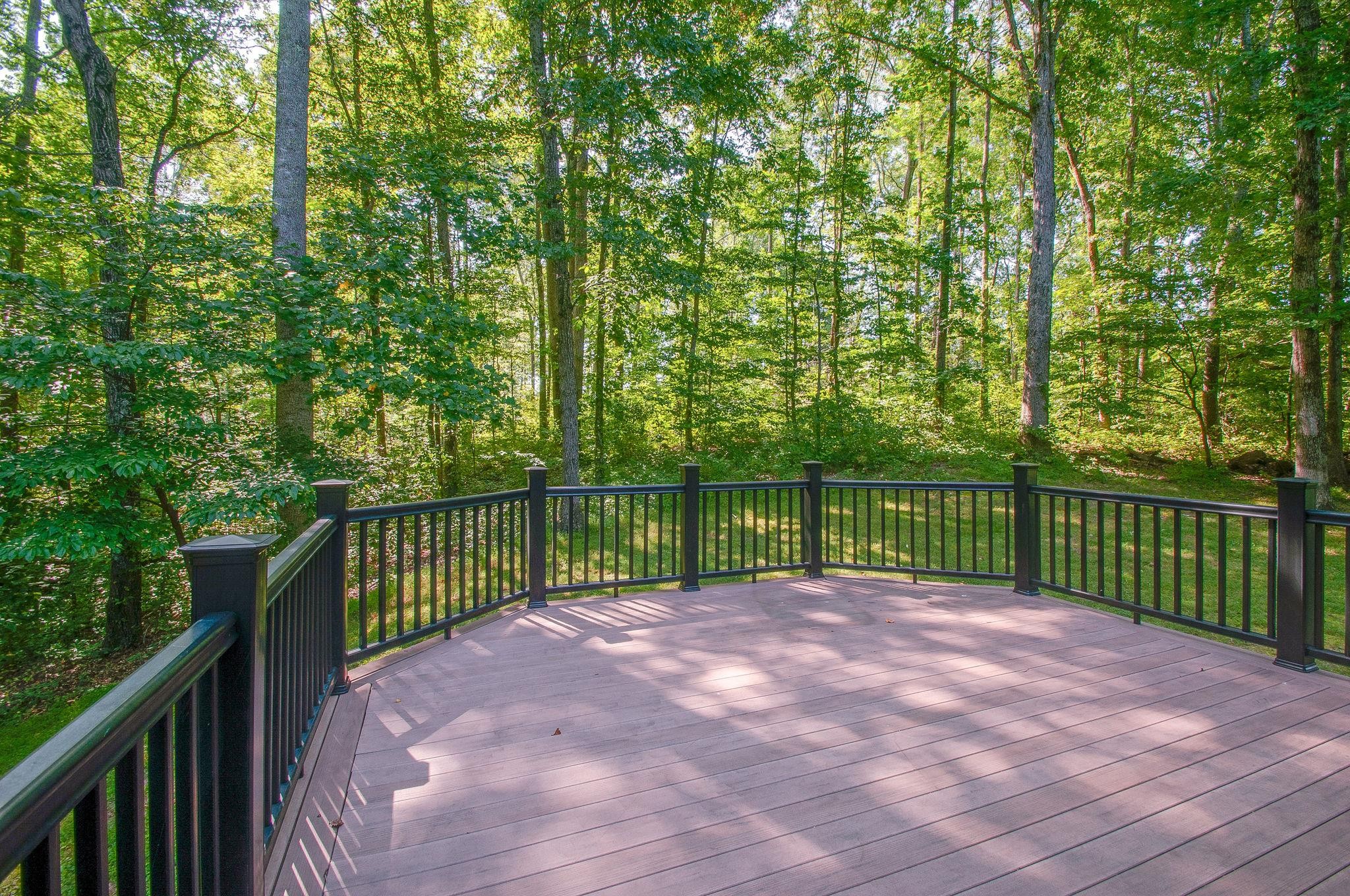 7426 Pinewood Road Franklin, TN 37064 - Photo 18 of 30 a view of a fence deck and a backyard