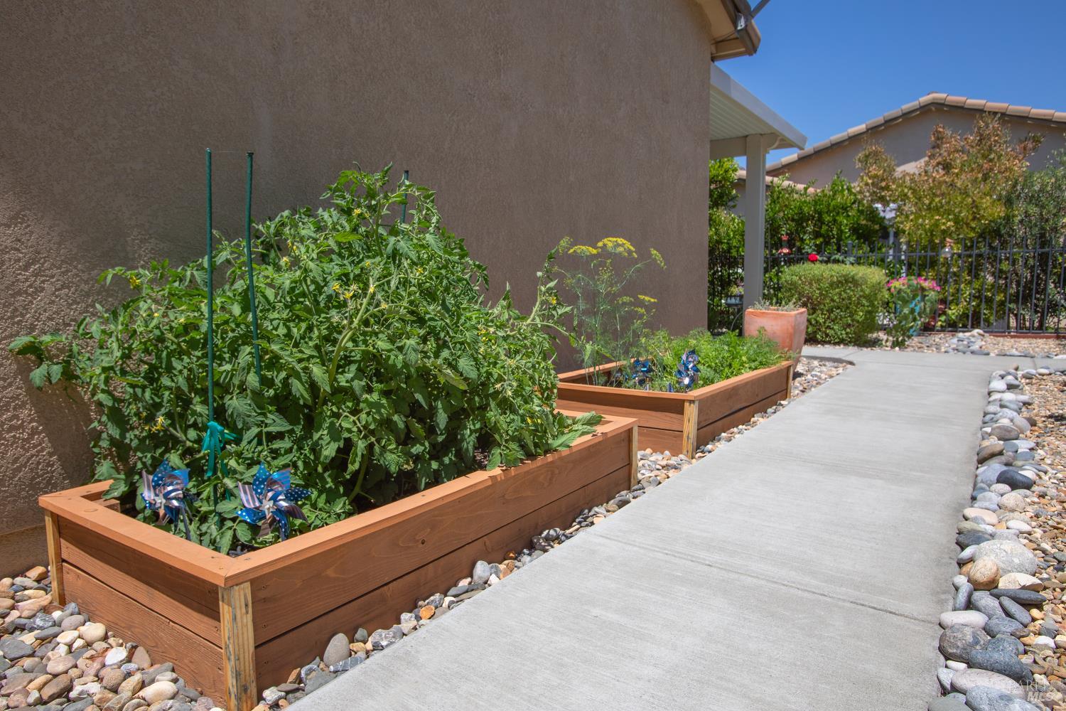 412 Spring Creek Drive Rio Vista, CA 94571 - Photo 31 of 42 a view of a bench in a garden