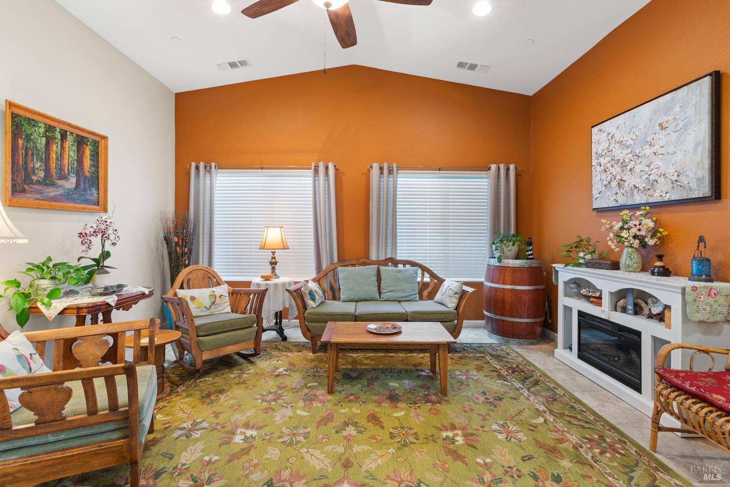 412 Spring Creek Drive Rio Vista, CA 94571 - Photo 9 of 42 a living room with furniture and a rug