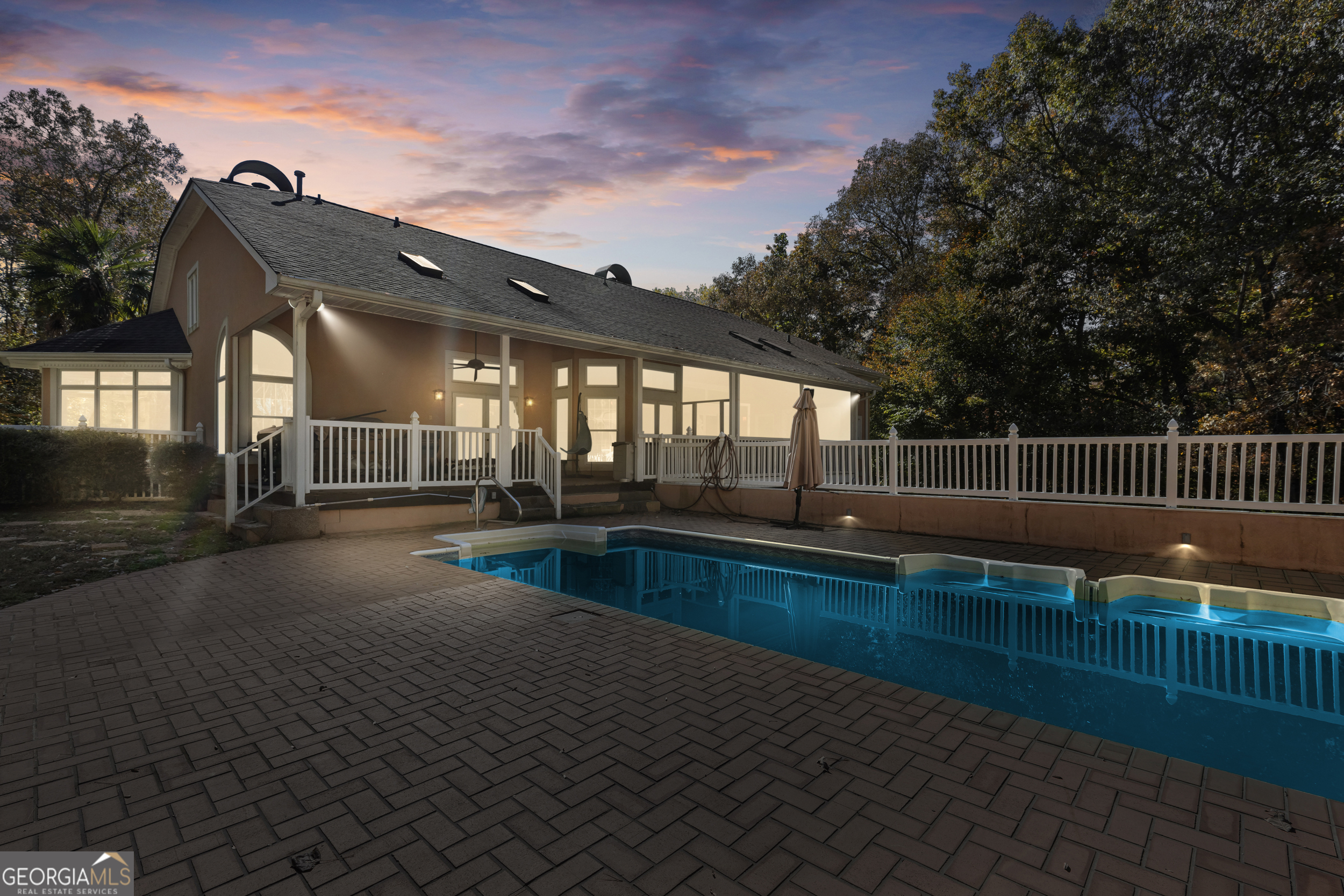 593 Cross Creek Drive Toccoa, GA 30577 - Photo 48 of 55 a view of swimming pool with a yard