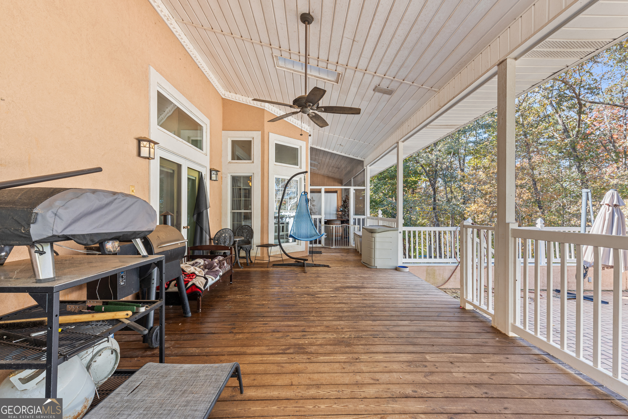 593 Cross Creek Drive Toccoa, GA 30577 - Photo 50 of 55 a view of a swimming pool with seating space