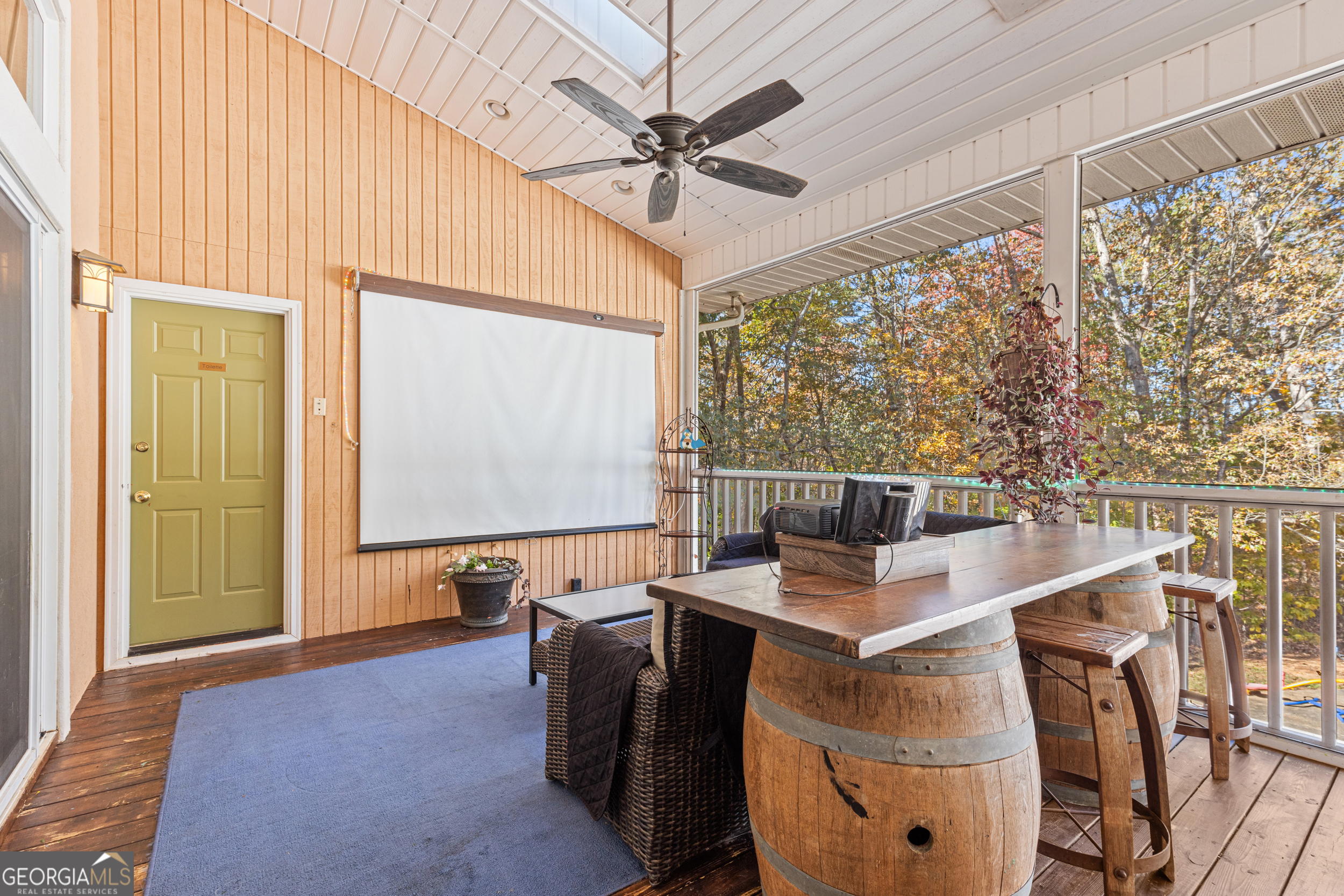 593 Cross Creek Drive Toccoa, GA 30577 - Photo 52 of 55 a view of a dining room with furniture window and outside view