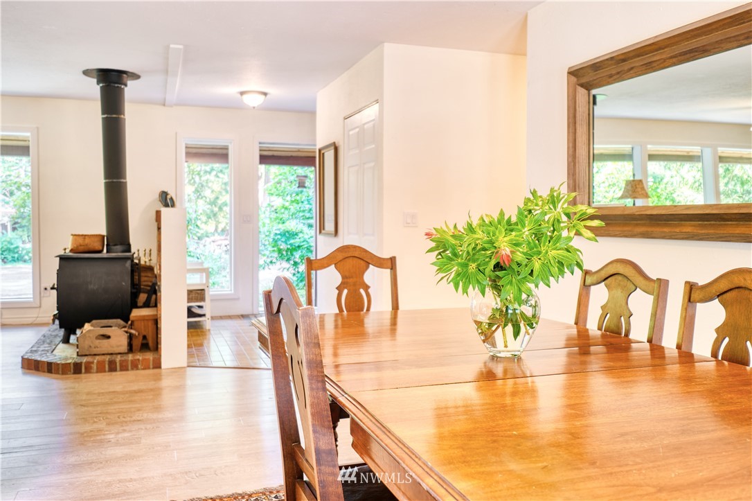 2172 Foxhole Road Point Roberts, WA 98281 - Photo 13 of 40 a view of a living room and dining room