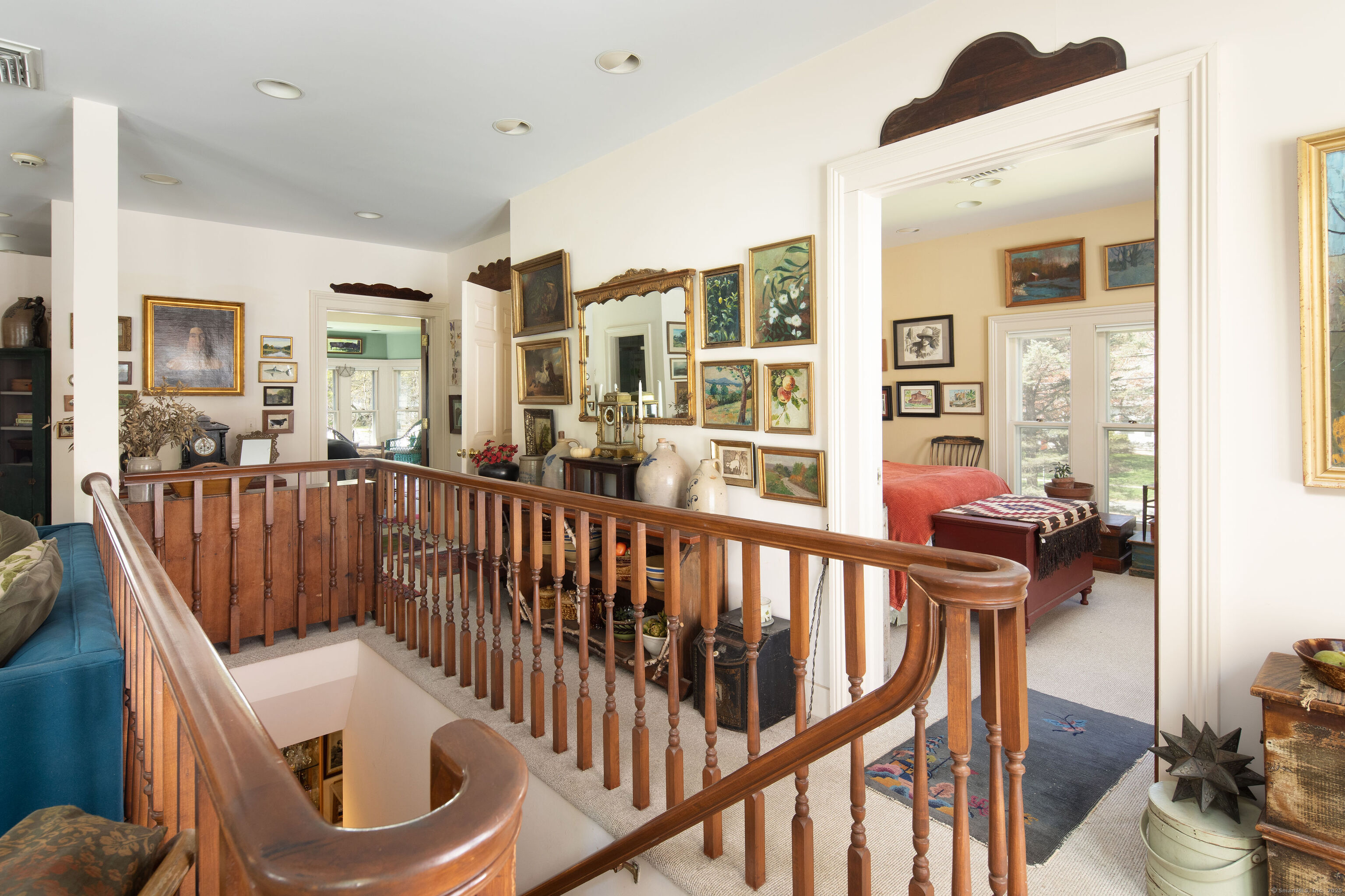 308 Main Street Salisbury, CT 06039 - Photo 17 of 35 a view of a living room and balcony